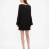 Boatneck Mini Shift Dress