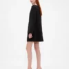 Boatneck Mini Shift Dress