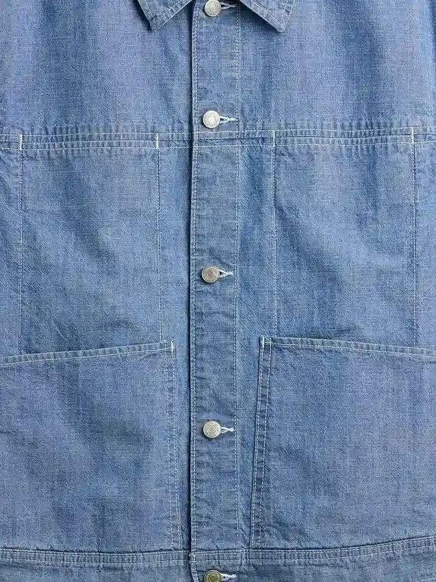 Boxy Chambray Jacket