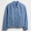 Boxy Chambray Jacket