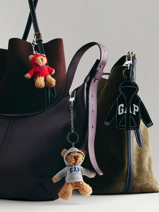 Brannan Bear Hoodie Bag Charm