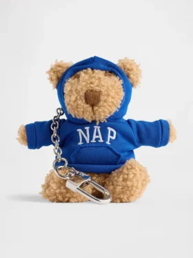 Brannan Bear Nap Hoodie Bag Charm