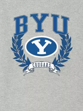 Brigham Young University Laurels Dark Graphic T-Shirt