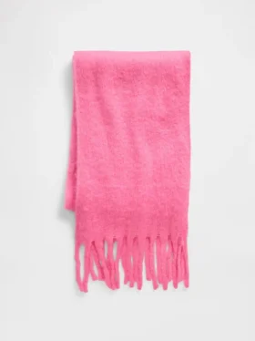 Brushed Fringe Scarf