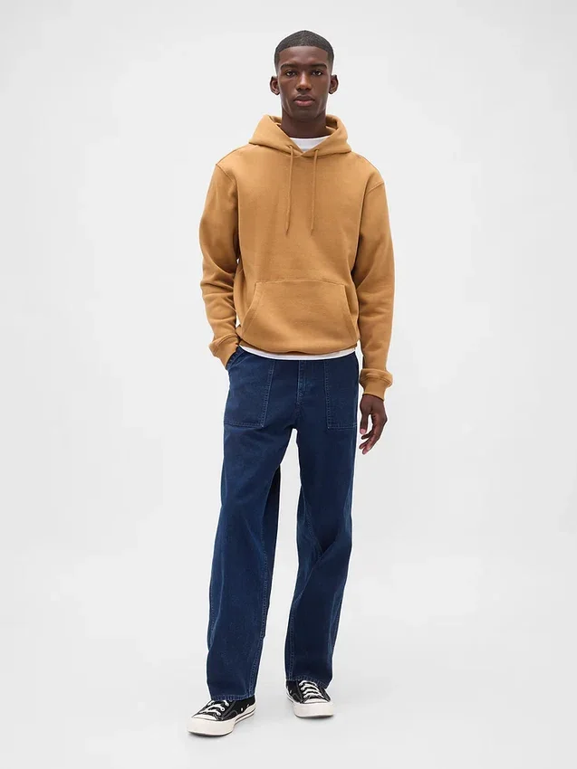 Canvas Baggy Trouser Jeans