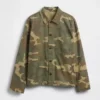 Canvas Denim Camo Utility Shirt