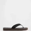 Canvas Platform Flip Flops
