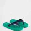 Canvas Platform Flip Flops