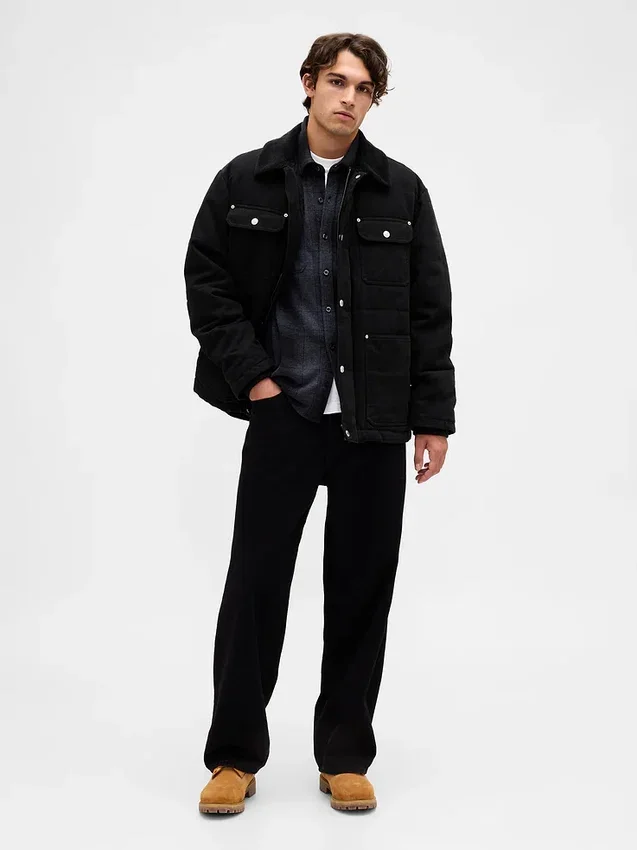 Canvas Puffer Jacket