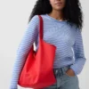Canvas Slouchy Tote Bag