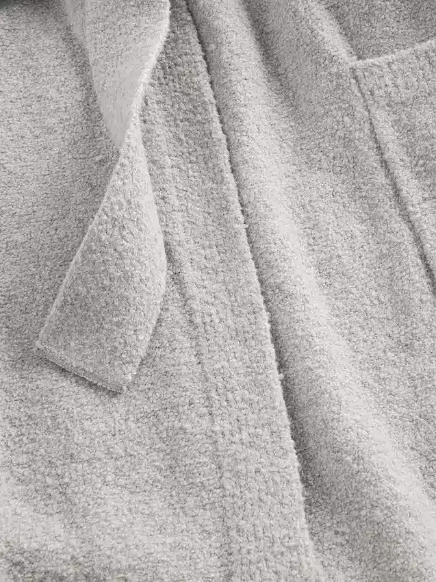 Cashsoft Boucle Relaxed Robe