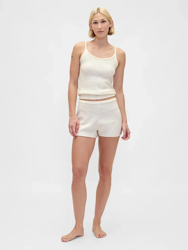 Cashsoft Boucle Sweater Shorts