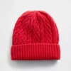 Cashsoft Cable-Knit Beanie