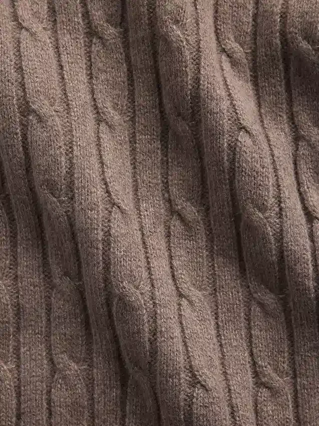 Cashsoft Cable-Knit Boot Sweater Pants
