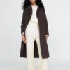 Cashsoft Cable-Knit Sweater Pants