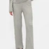 Cashsoft Cable-Knit Sweater Pants