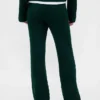 Cashsoft Cable-Knit Sweater Pants