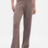 Cashsoft Cable-Knit Sweater Pants