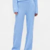 Cashsoft Cable-Knit Sweater Pants