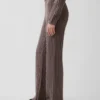 Cashsoft Cable-Knit Sweater Pants