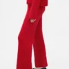 Cashsoft Cable-Knit Sweater Pants