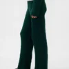 Cashsoft Cable-Knit Sweater Pants