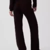 Cashsoft Cable-Knit Sweater Pants