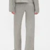 Cashsoft Cable-Knit Sweater Pants