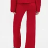 Cashsoft Cable-Knit Sweater Pants