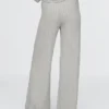Cashsoft Cable-Knit Sweater Pants