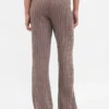 Cashsoft Cable-Knit Sweater Pants