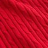 Cashsoft Cable-Knit Sweater Pants
