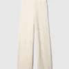 Cashsoft Cable-Knit Sweater Pants