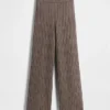 Cashsoft Cable-Knit Sweater Pants