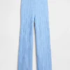 Cashsoft Cable-Knit Sweater Pants