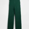 Cashsoft Cable-Knit Sweater Pants