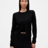 Cashsoft Crop Cardigan