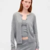 Cashsoft Crop Cardigan
