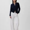 Cashsoft Crop Cardigan