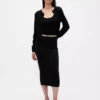 Cashsoft Crop Cardigan
