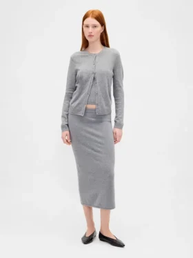 Cashsoft Crop Cardigan