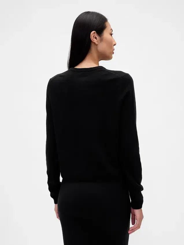 Cashsoft Crop Cardigan