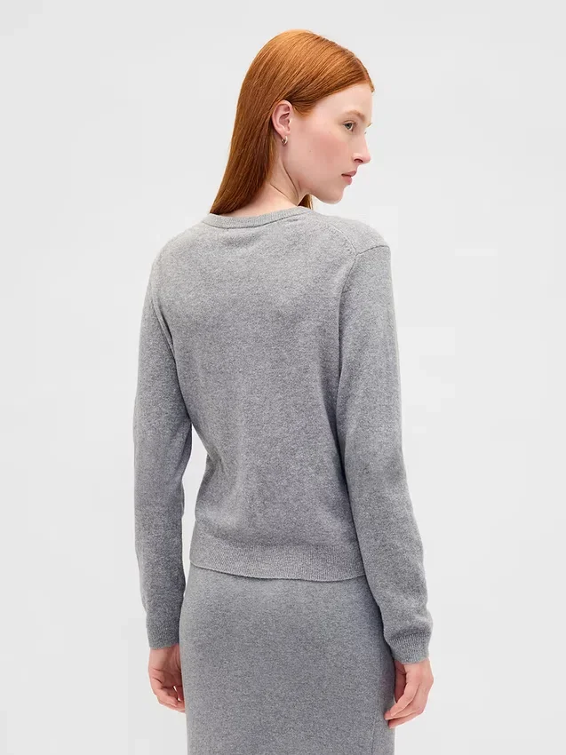 Cashsoft Crop Cardigan
