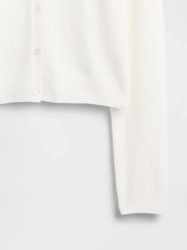 Cashsoft Crop Cardigan