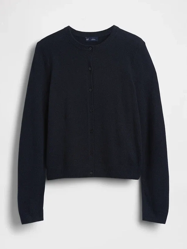 Cashsoft Crop Cardigan