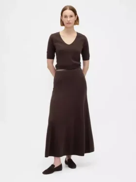 Cashsoft Maxi Sweater Skirt