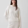 Cashsoft Oversized Cable-Knit Sweater