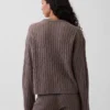 Cashsoft Oversized Cable-Knit Sweater