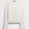 Cashsoft Oversized Cable-Knit Sweater