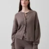 Cashsoft Oversized Chunky Cardigan